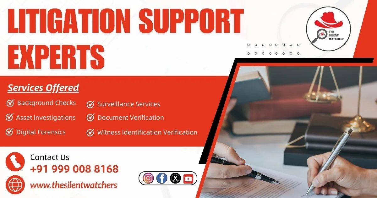 The Silent Watchers: Your Trusted Partner in Litigation Support The Silent Watchers: Your Trusted Partner in Litigation Support