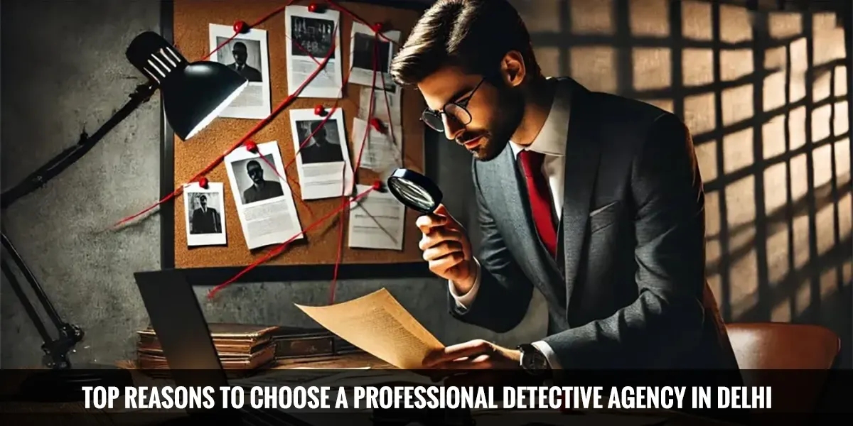 Professional Detective Agency in Delhi