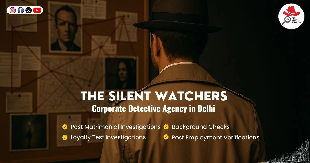 Best Corporate Detective Agency in Delhi – The Silent Watchers