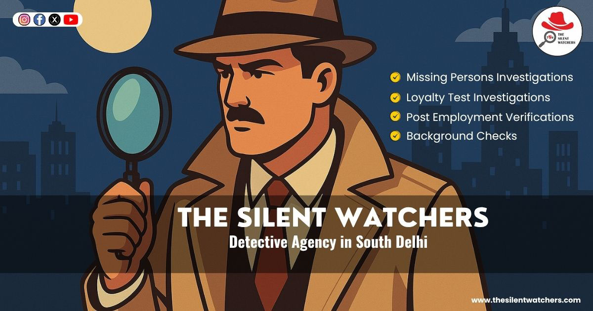 Detective Agency in South Delhi – The Silent Watchers Detective Agency in South Delhi – The Silent Watchers