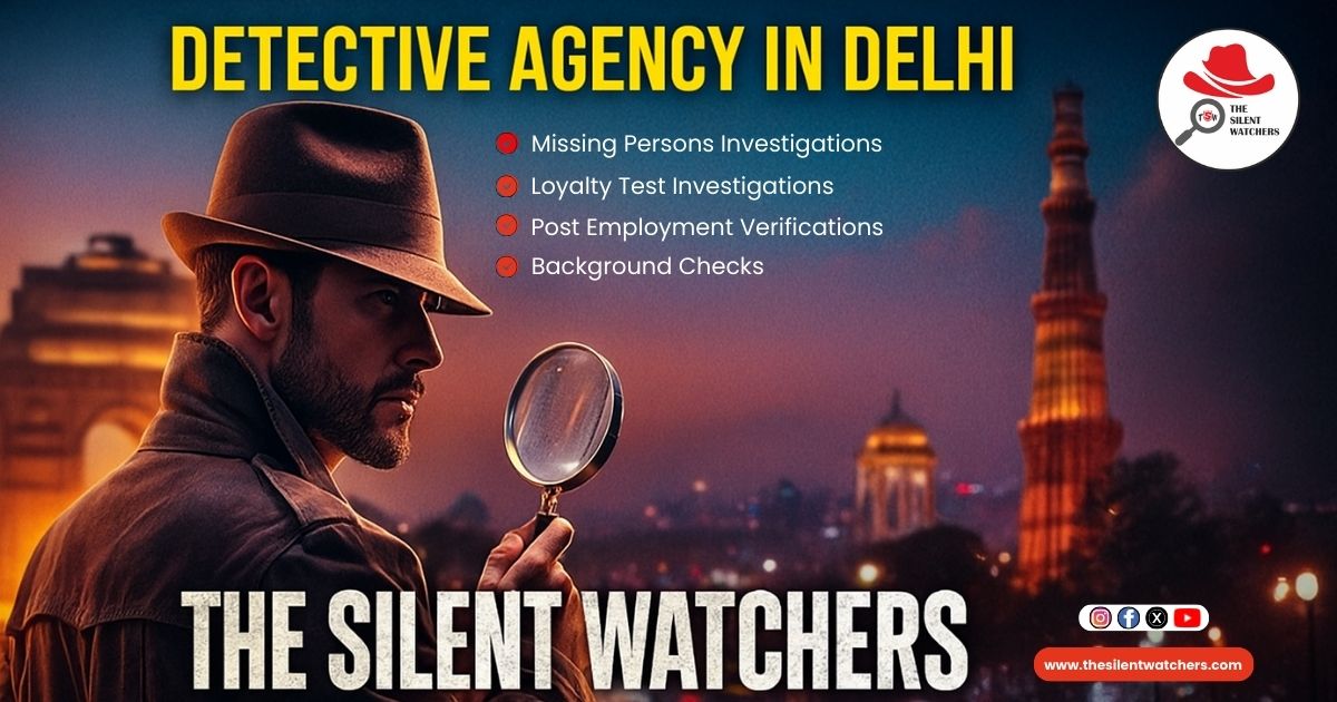 Detective Agency in Delhi: Trusted, Professional & Confidential Investigation Services
