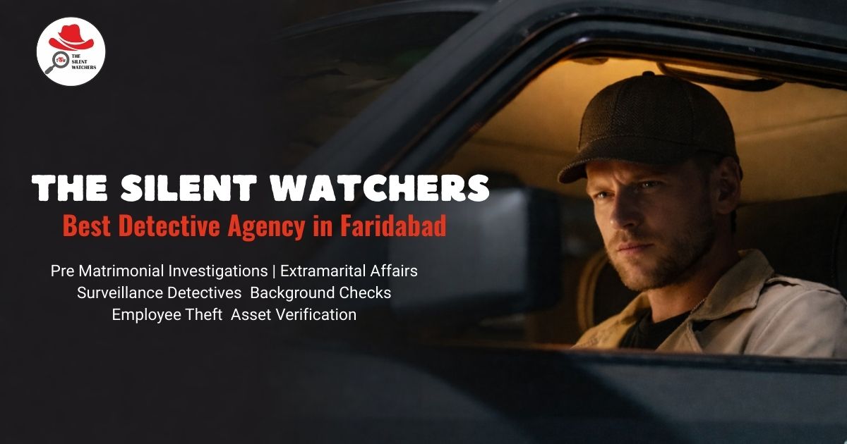 Best Detective Agency in Faridabad – Trusted Investigation Services by The Silent Watchers