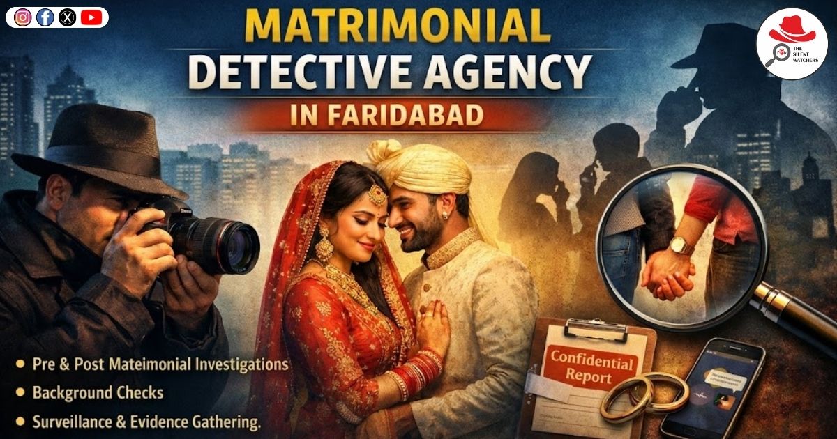 Top Matrimonial Detective Agency in Faridabad: Secure Your Future with the Truth