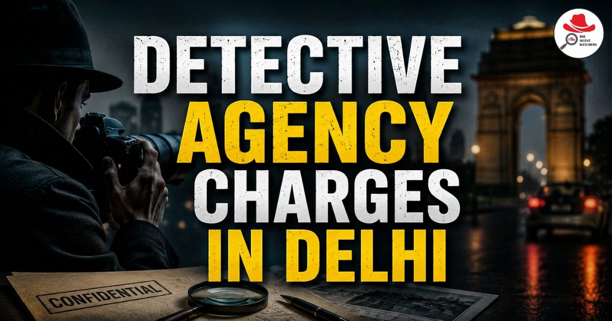 Detective Agency Charges in Delhi | Complete Pricing Guide 2026