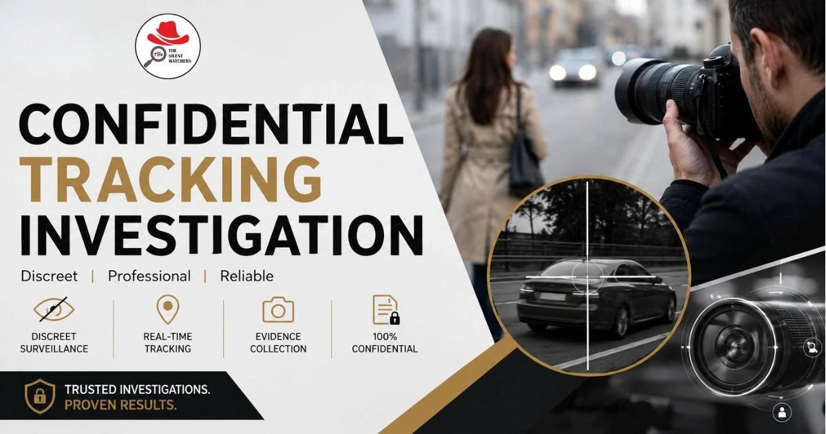 Confidential Tracking Investigation Services | The Silent Watchers